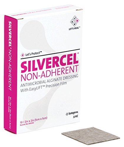 Silvercel Non-Adherent Hydro-Alginate Antimicrobial Dressing With Silver 5Cm X 5CmJohnson & Johnson Systagenix