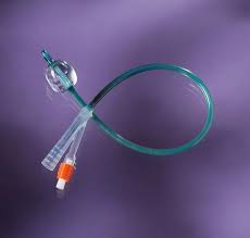 Silvertouch 100% Silicone 2-Way Foley Catheter, 18Fr 30CcMedline