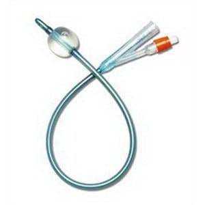Silvertouch 2-Way Silver Hydrophillic Coated 100% Silicone Foley Catheter, 18Fr, 5CcMedline