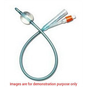 Silvertouch 2-Way Silver Hydrophillic Coated 100% Silicone Foley Catheter, 18Fr, 5CcMedline