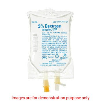 Solution Iv 5% Dextrose Inj 100Ml MinibagMy Everything Store Canada