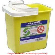 Stackable Sharps Containers Small, Yellow, Horizontal Drop Lid, 1Qt, 3.5Inw X 7Inh X 3.5IndKing Ostomy Healthcare
