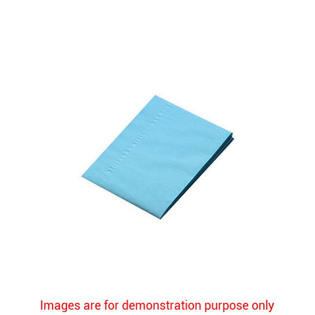 Surgical Drape , White/Blue 18' X 26"Busse Hospital Disposables