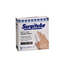 Surgitube Tubular Gauze Bandage, 5/8In X 50Yd, Size 1Glenwood Laboratories Canada Ltd