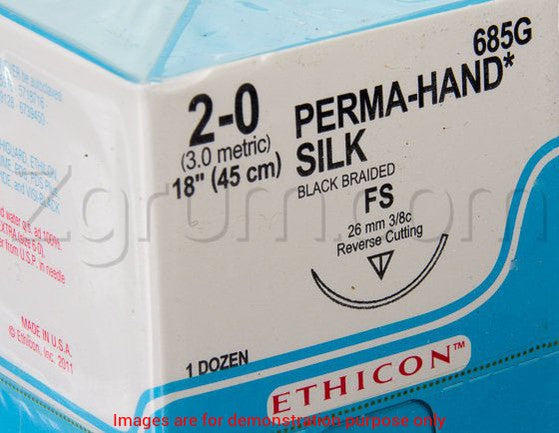 Suture Cuticular Silk 2/0Johnson & Johnson Systagenix