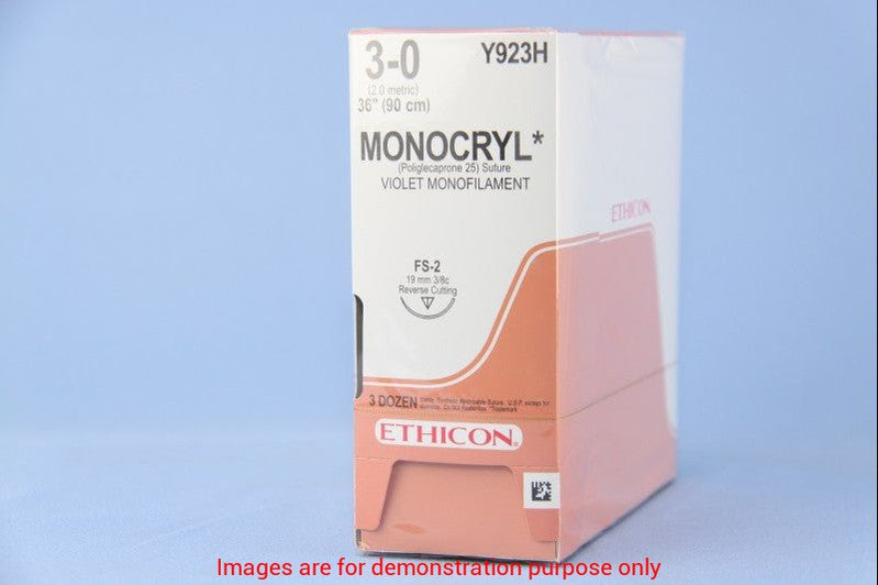 Suture Ethicon Monocryl Violet Size 3 27In, Mono Cuticular Fs-2Johnson & Johnson Systagenix