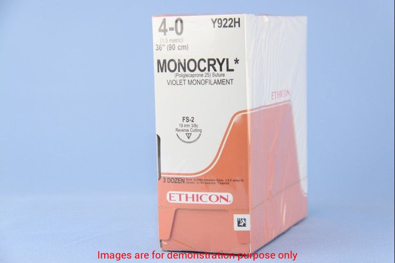 Suture Ethicon Monocryl Violet Size 4 27In, Mono Cuticular Fs-2Johnson & Johnson Systagenix