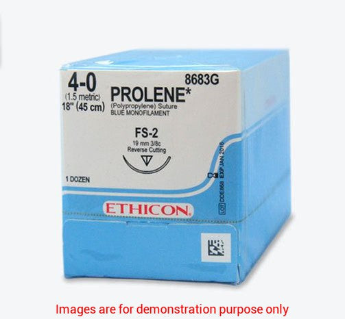 Suture Prolene 4/0Johnson & Johnson Systagenix