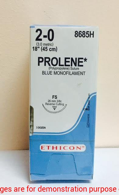 Suture Prolene Sz 2-0, 26Mm, 18InJohnson & Johnson Systagenix