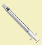Syringe Hypodermic Tb 1Cc Slip Tip Sterile PlasticBecton Dickinson