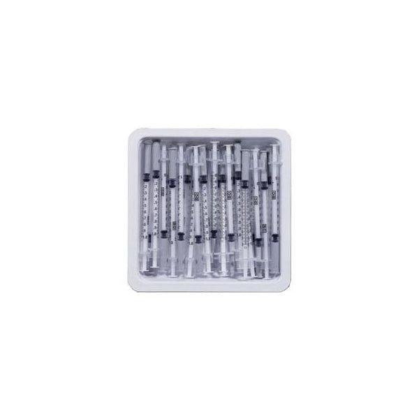 Syringe & Needle Allergy 1Cc 27 X 0.5In Rb Safetyslide (25 Unite In 1 Tray)Becton Dickinson