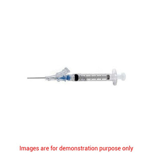 Syringe & Needle Hypo 3Cc 21X1.5In SafetyglideBecton Dickinson