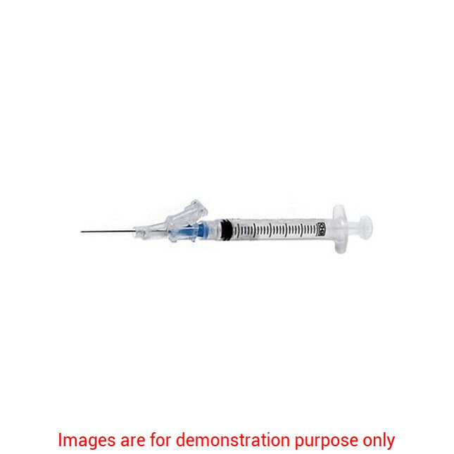 Syringe & Needle Hypo 3Cc 21X1.5In SafetyglideBecton Dickinson