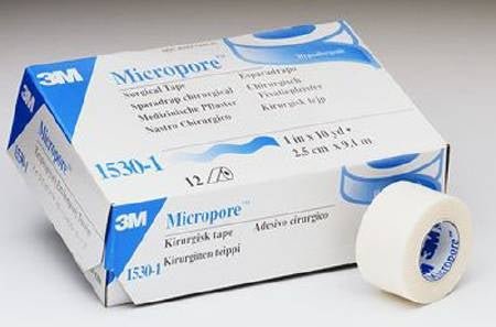 Tape Micropore 1In X 10Yd White3M