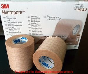 Tape Micropore 2In X 10Yd Tan3M