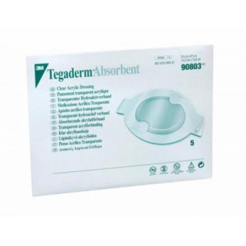 Tegaderm Oval Acrylic Dressing, Size 5 5 5/8In X 6 1/4In3M