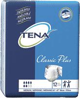 Tena Classic Plus Brief, Medium Size 34In-47InTena