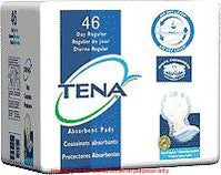 Tena Day Regular Pads W/ Wetness Indicator, BlueTena