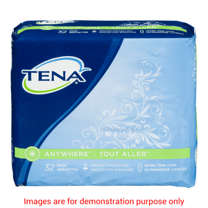 Tena Intimate Moderate Absorbency Thin Long PadsTena