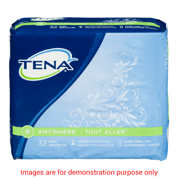 Tena Intimate Moderate Absorbency Thin Long PadsTena