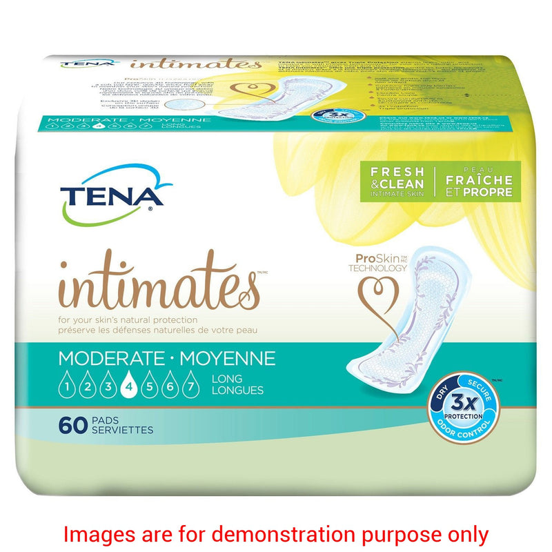 Tena Intimates Pads Moderate Absorbency Long 12 InchEssity