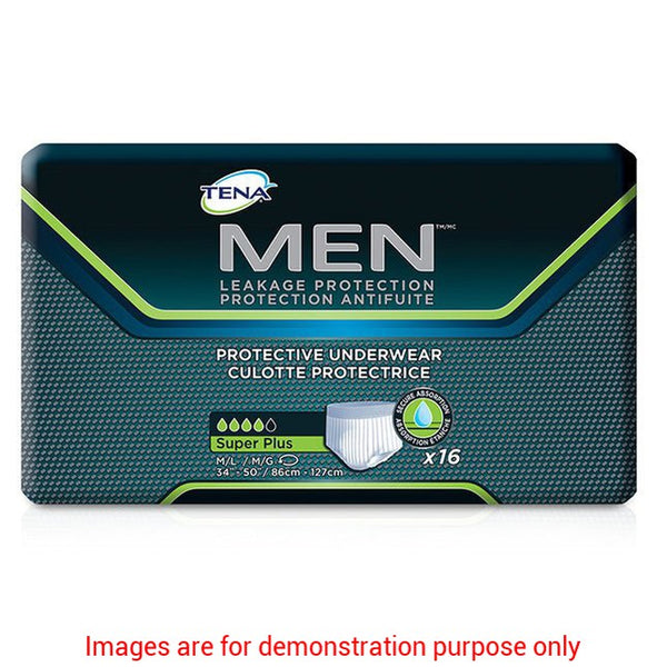 Tena Men Protective Underwear, Medium/Large 34In X 50InTena