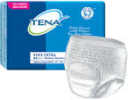 Tena Plus Protective Underwear, White, Medium 33" X 44"Tena