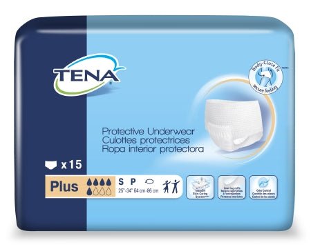 Tena Plus Protective Underwear,White SmallTena