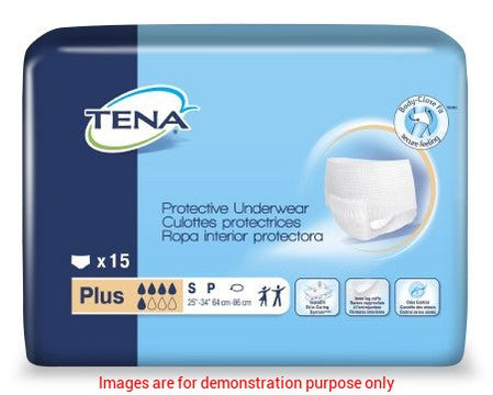 Tena Plus Protective Underwear,White SmallTena