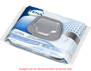 Tena Ultra Pre-Moistened Washcloths, Alcohol-FreeTena