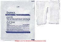 Tracheotomy / Drain Sponge, Woven, 12Ply, Size 4In X 4InDerma Science