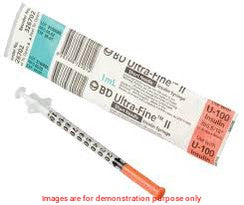 Ultrafine Ii Insulin Syringe, 30G X 8Mm, 1Ml SyringeBecton Dickinson