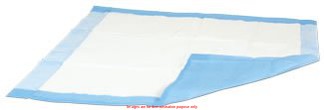 Underpads Ultra-Blok Disposable Md 23" X 24" L/F, Bx/50AMG