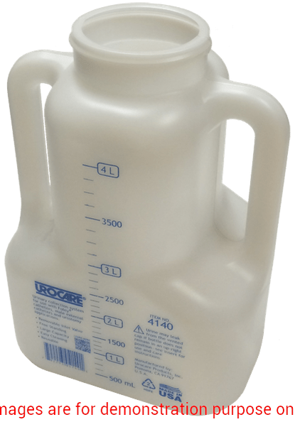 Urinary Drainage Bottle, Size X-Large.Urocare