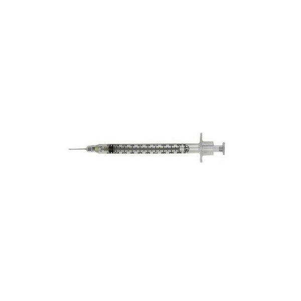 Vanishpoint Syringe With Needle, Retractable 1Ml Tb Syringe With 25G X 1" Needle, Sterile, SafetyCardioMed