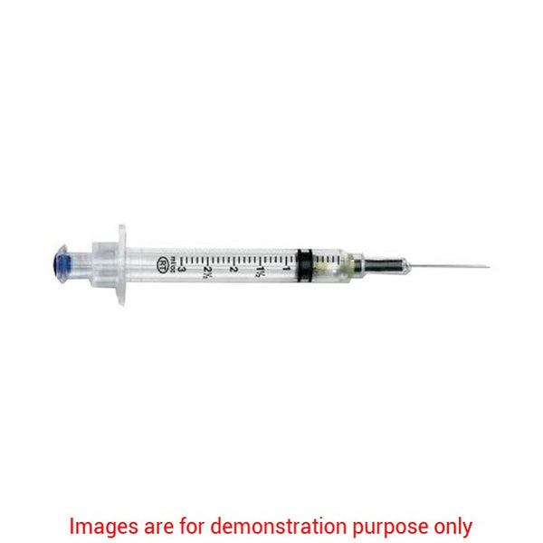 Vanishpoint Syringe With Needle, Retractable 3Ml Tb Syringe With 25G X 1" Needle, Sterile, SafetyCardioMed