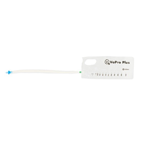Vapro Plus Touch-Free Hydrophilic Intermittent Catheter,Straight Tip, 14 Fr., 16InHollister