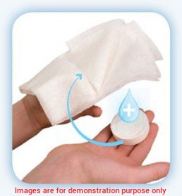 Washcloth Disposable, Biodegradable 30Cm X 40Cm, Compressed PucksMedical Mart
