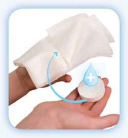 Washcloth Disposable, Biodegradable 30Cm X 40Cm, Compressed PucksMedical Mart