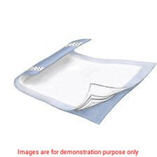 Wings Fluff Underpad Moderate Absorbency 23" X 36" Lt. BlueCovidien / Medtronic