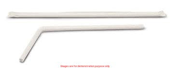 Wrapped Flexible Straw, 7 3/4InMedline