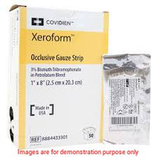 Xeroform Petrolatum Gauze, 1In X 8In, Sterile, Non-AdherentCovidien / Medtronic