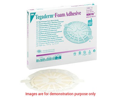 Dressing Adhesive Foam Oval 14Cm X 17.1Cm