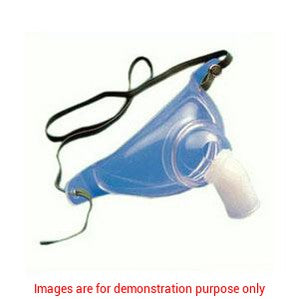 Mask Oxygen Tracheostomy Adult Disposable Swivel Connector W/Strap Clip, Ea/1