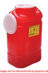(Cs/8))Ea/1 Collector Sharps Chemo 18.7L Red Pw Natural Plug Top