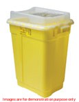 Collector Sharps Nestable 72 Ltr Ylw Vert Drop