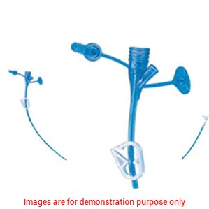 Mic-Key Ext Set 12In, Right Angle, Non-Bolus, 2-Port Y & Clamp