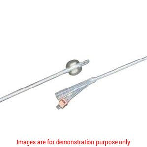 Lubri-Sil 100% Silicone Hydrogel Coated Foley Cath,2-Way 22Fr,5Cc