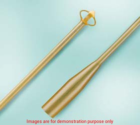 Bardex 4-Wing Malecot 36Fr Reinforced Tip , Sterile Latex Catheter