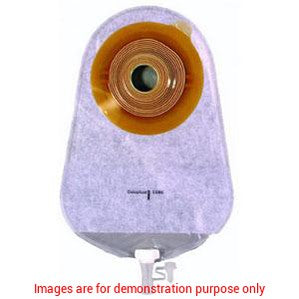 Assura 1-Piece Convex Transparent Urostomy Pouch, Pre-Cut 3/4In (18Mm)Coloplast